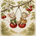 Cute Cherry Swing Joy