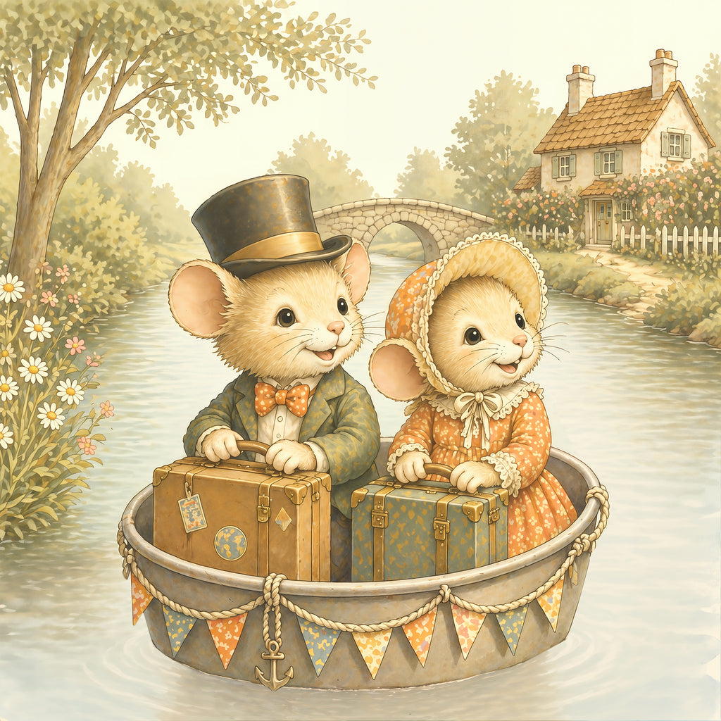 Little Mice in a Boat
